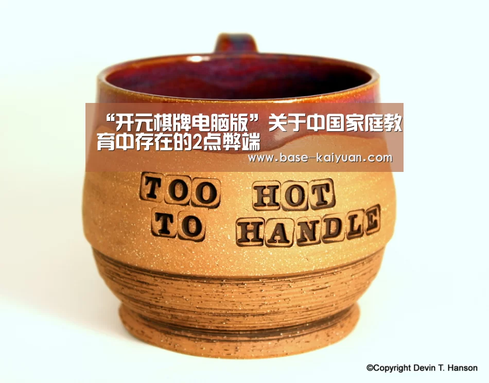 “开元棋牌电脑版”关于中国家庭教育中存在的2点弊端(图4) 开云体育在线登录